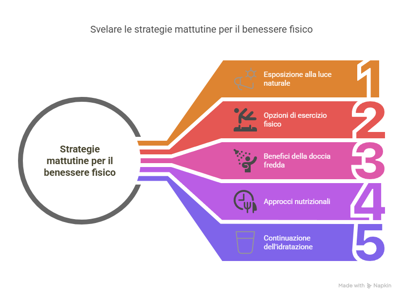 Svelare le strategie mattutine per il benessere fisico