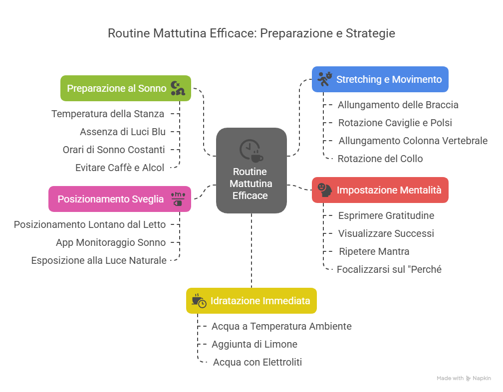 Routine Mattutina Efficace: Preparazione e Strategie